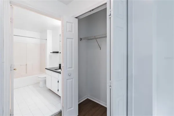 a view of bathroom with shower