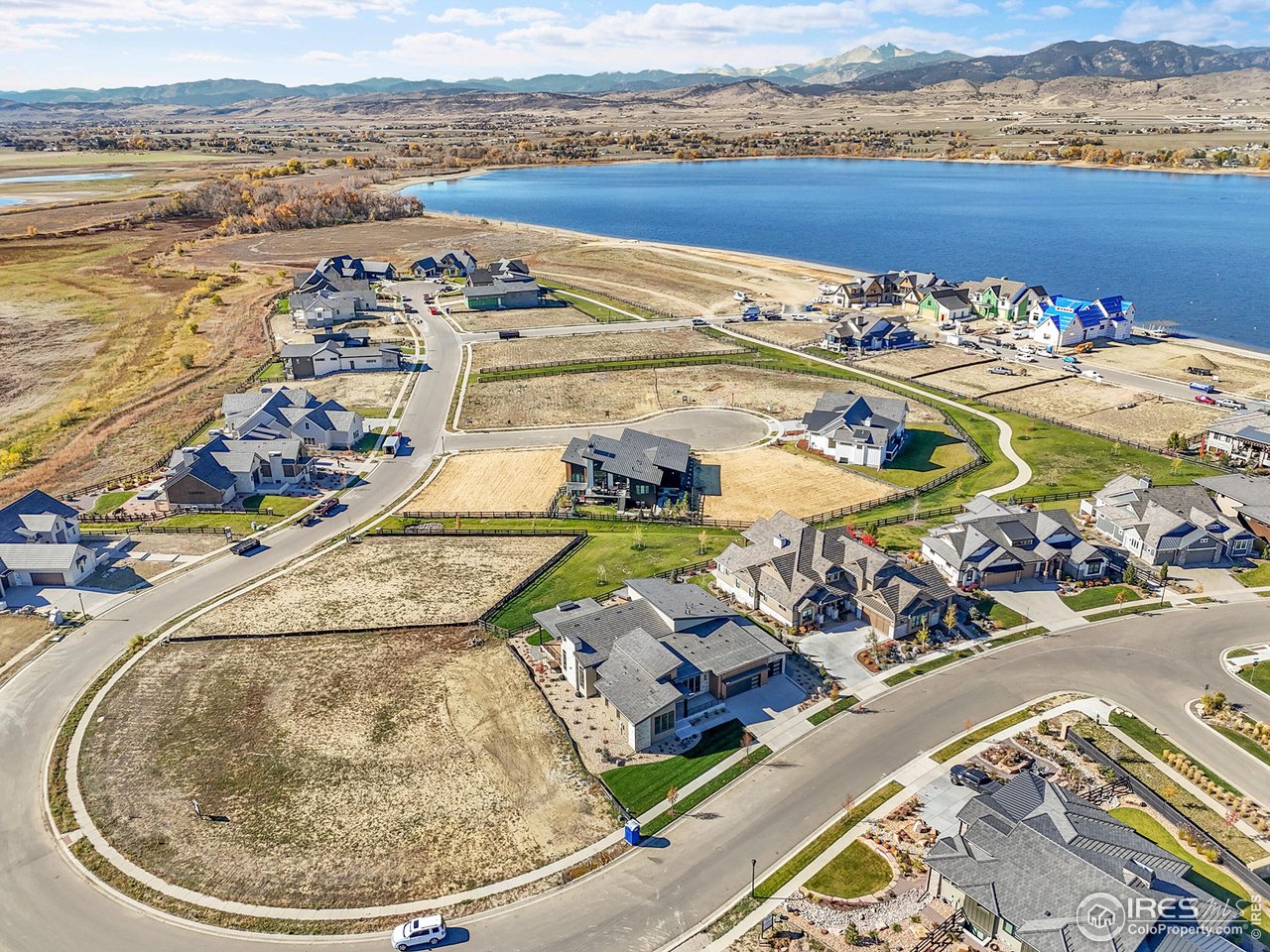 2635 Southwind Road Berthoud, CO 80513 - Photo 3 of 7 an aerial view of a house with outdoor space