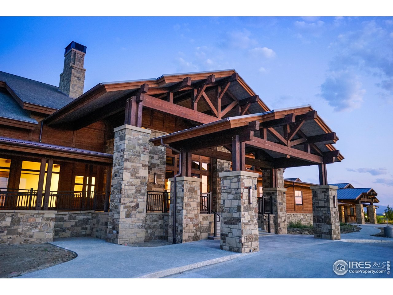 2635 Southwind Road Berthoud, CO 80513 - Photo 6 of 7 a view of a car park in front of a building