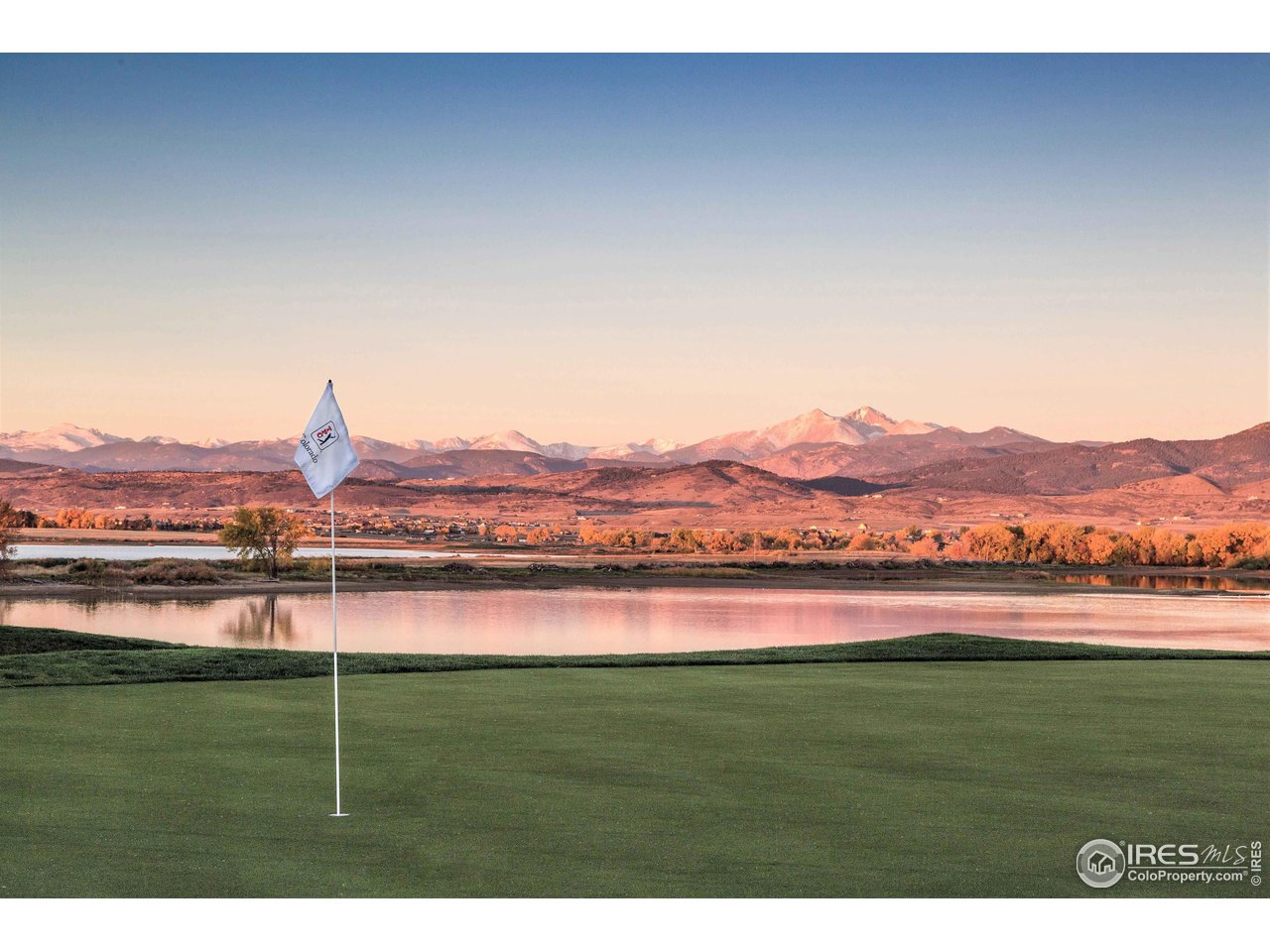 2635 Southwind Road Berthoud, CO 80513 - Photo 7 of 7 a view of lake with mountain in the background