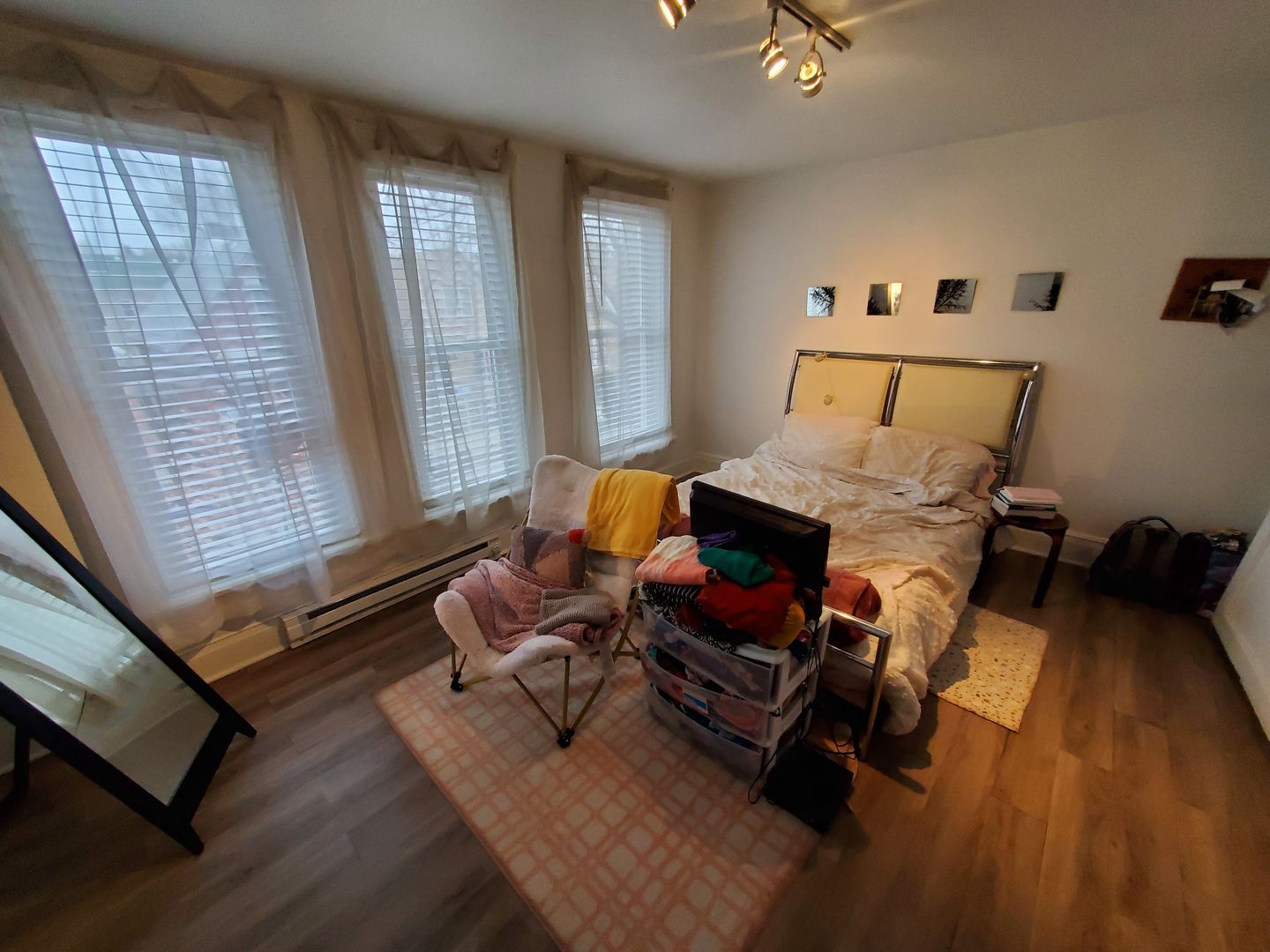 2655 West 24th Place Chicago, IL 60608 - Photo 13 of 16 a living room with furniture rug and wooden floor