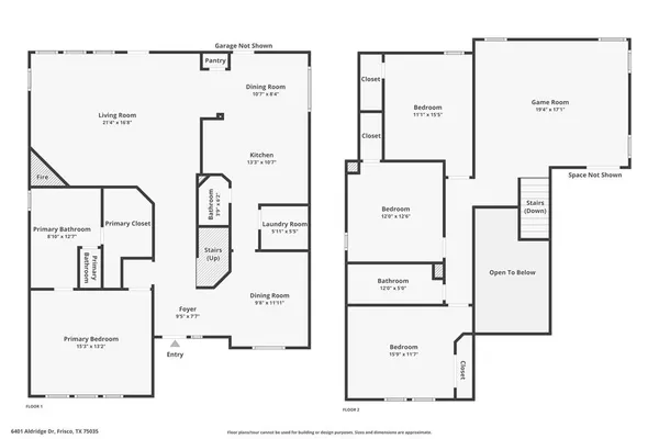 $575,000 | 6401 Aldridge Drive, Frisco, TX 75035