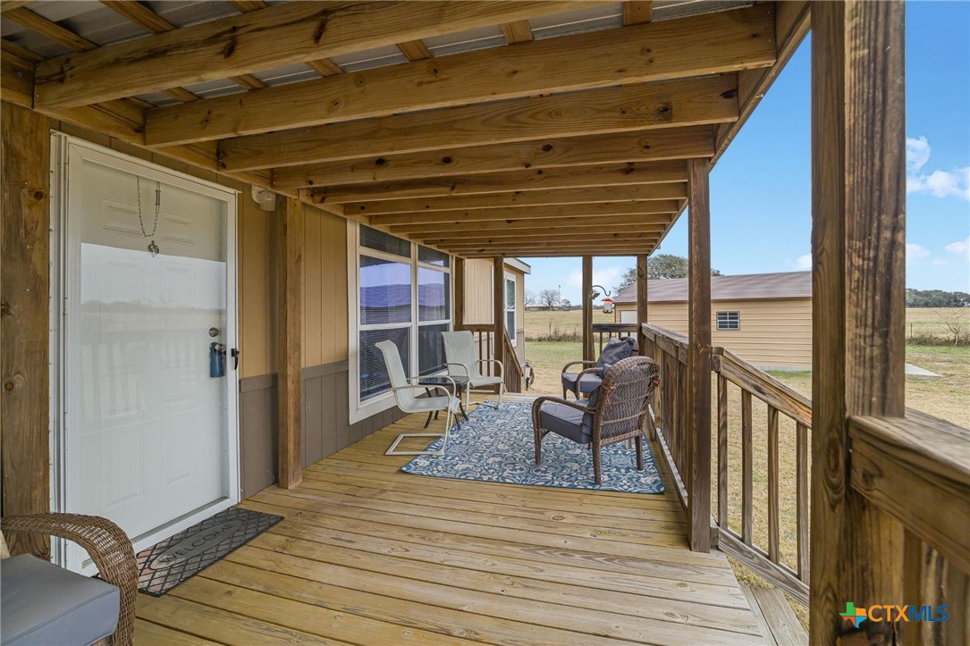 2610 Wendel Road Meyersville, TX 77974 - Photo 22 of 29 a view of living room and wooden floor