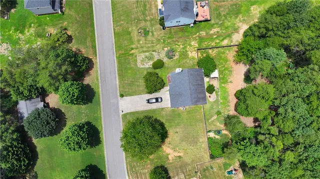 a view of a city and mountains
