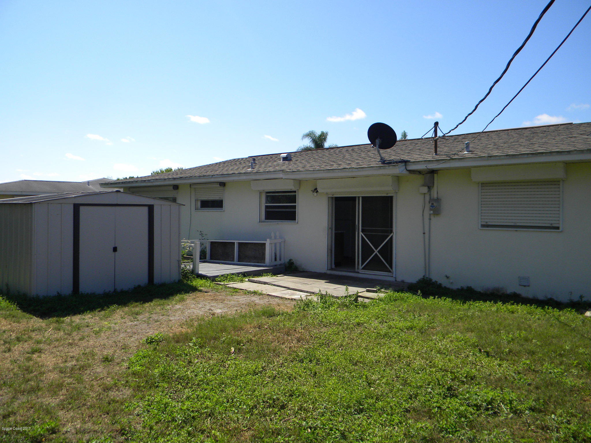 822 Angle Street Northeast Palm Bay, FL 32905 - Photo 13 of 13 Rear Yard