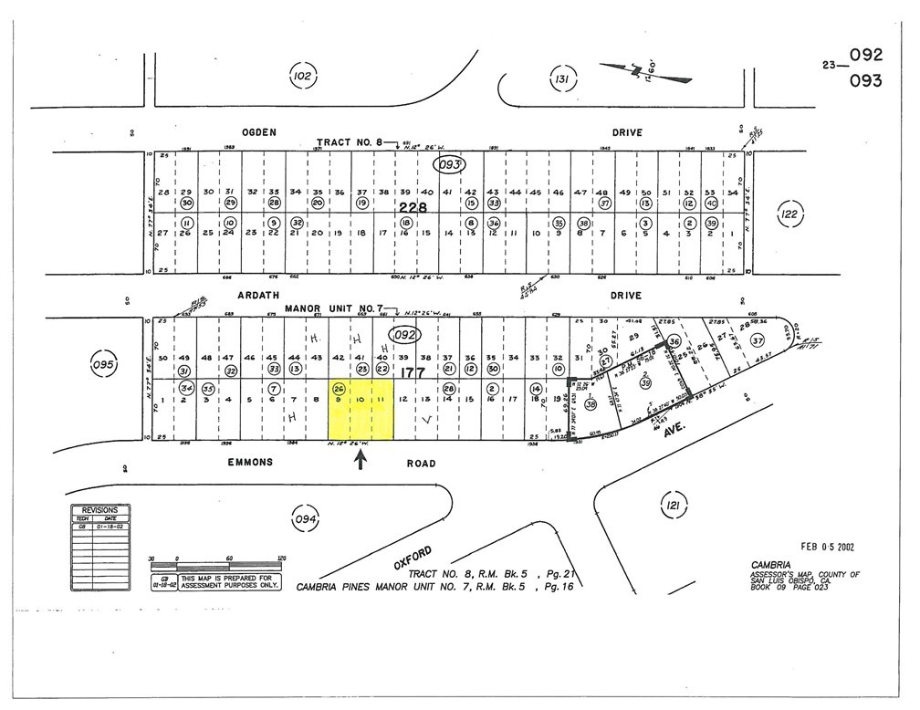 1970 Emmons Road Cambria, CA 93428 - Photo 15 of 16 a black and white photo of a living room