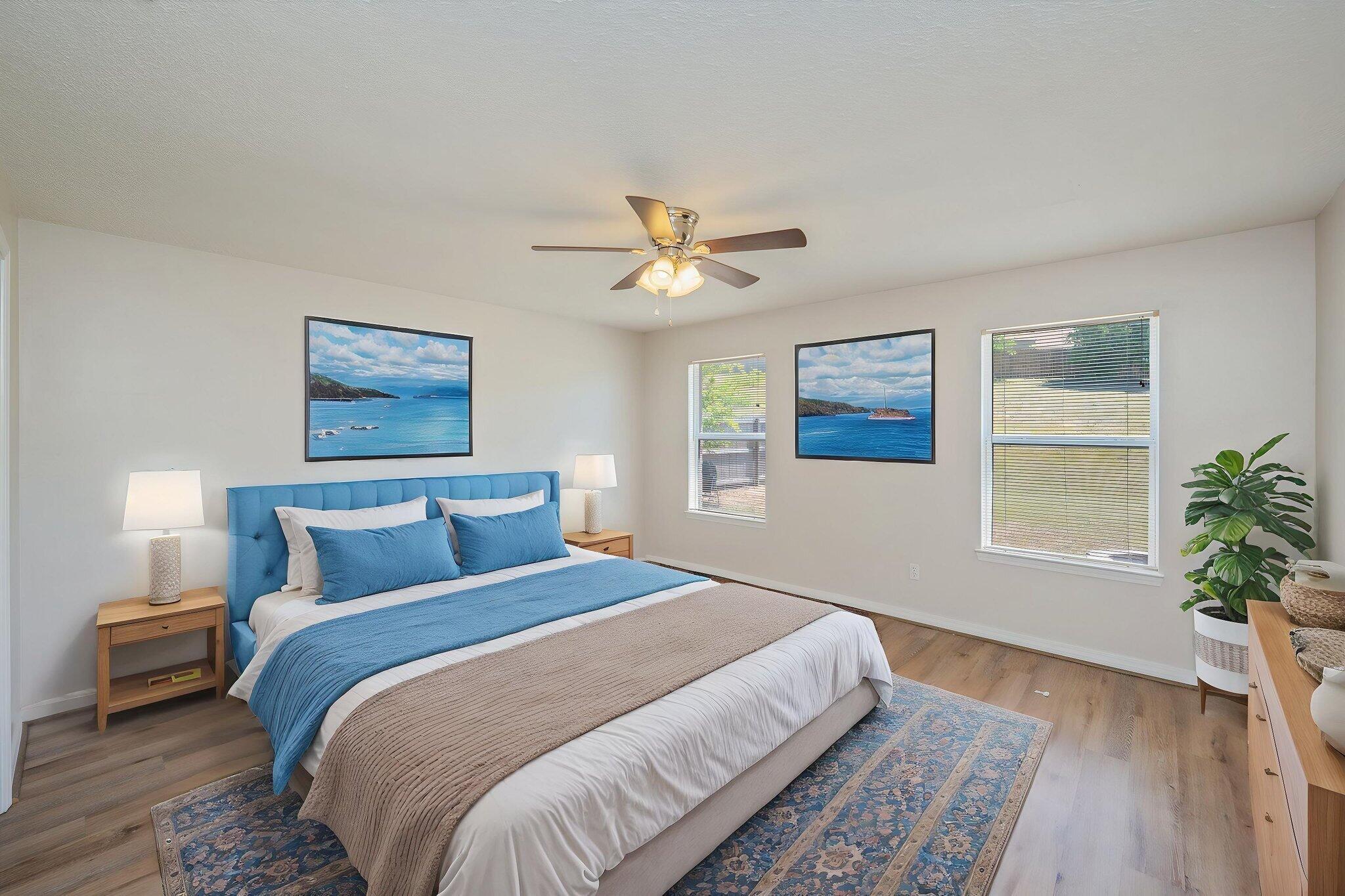 459 Jillian Drive Crestview, FL 32536 - Photo 22 of 46 a bedroom with a large bed and a window