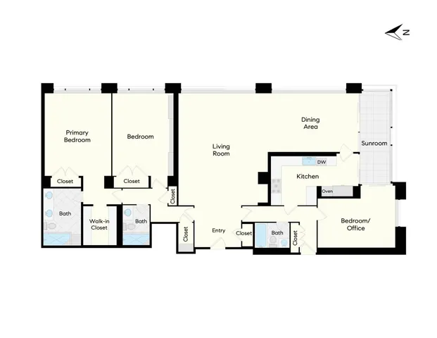 $2,395,000 | 1200 California Street, Unit 9C, San Francisco, CA 94109