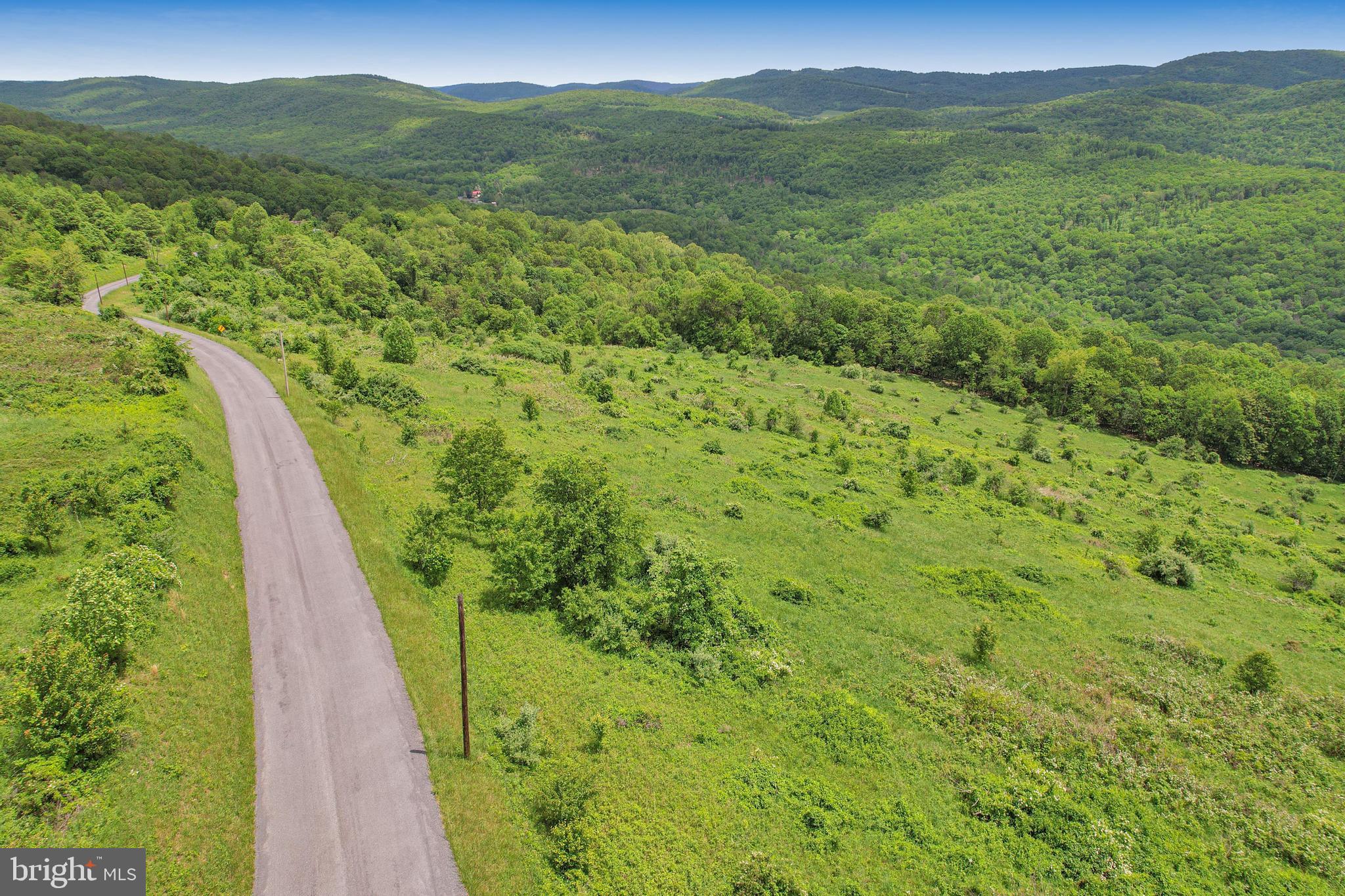 14600 Williams Road Southeast Cumberland, MD 21502 - Photo 35 of 108 a view of a lush green forest with trees and some houses