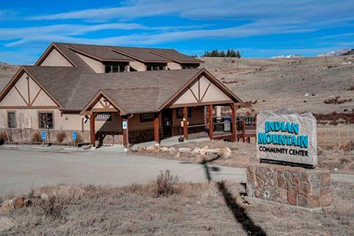 455 Apache Trail Jefferson, CO 80456 - Photo 34 of 34 a front view of a house with a yard view