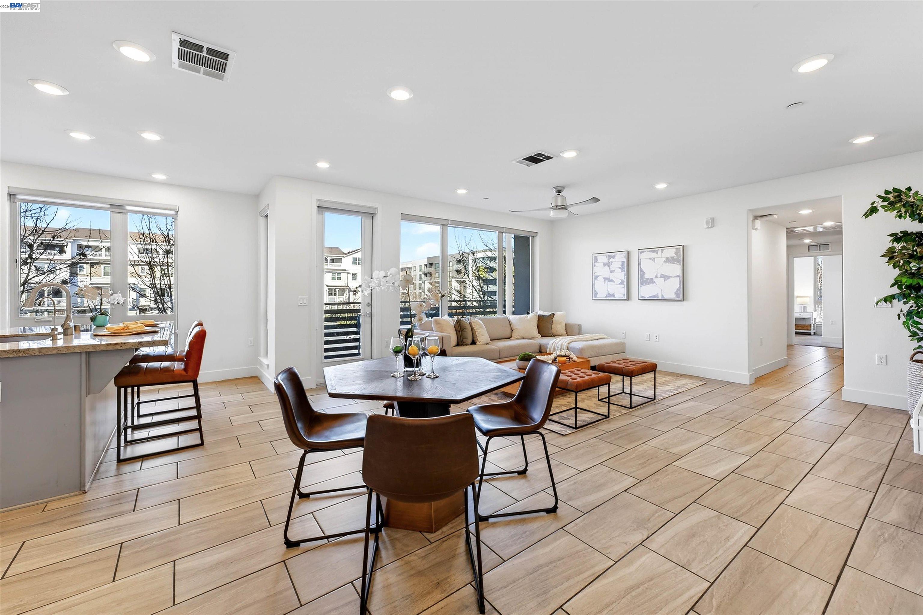 430 Montague Expressway, Unit 20 Milpitas, CA 95035 - Photo 46 of 50 a view of a dining room with furniture and window