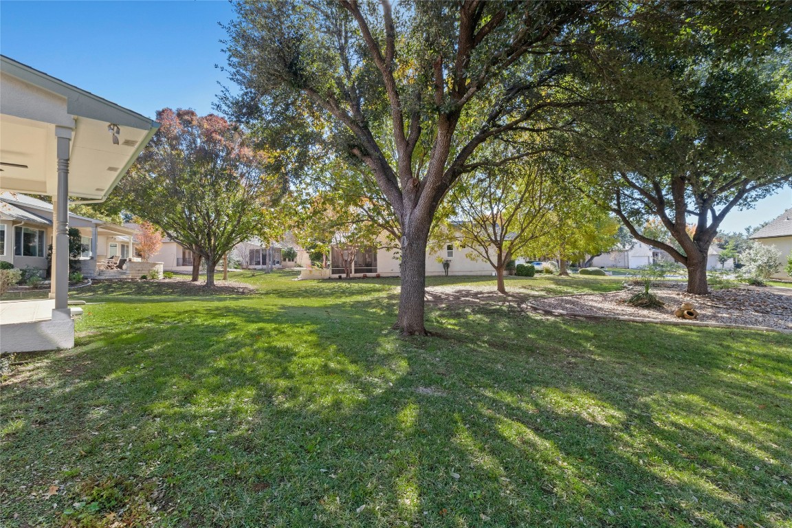 110 Crosby Street Georgetown, TX 78633 - Photo 29 of 40 a view of yard with trees