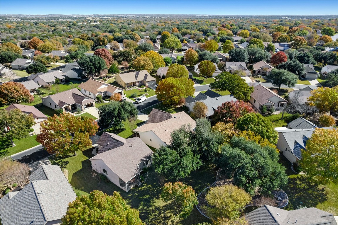 110 Crosby Street Georgetown, TX 78633 - Photo 36 of 40 an aerial view of multiple house