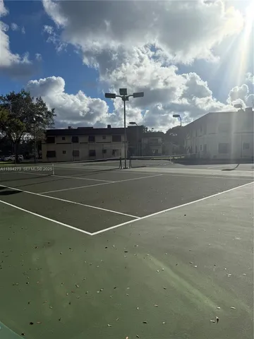 a view of a tennis court