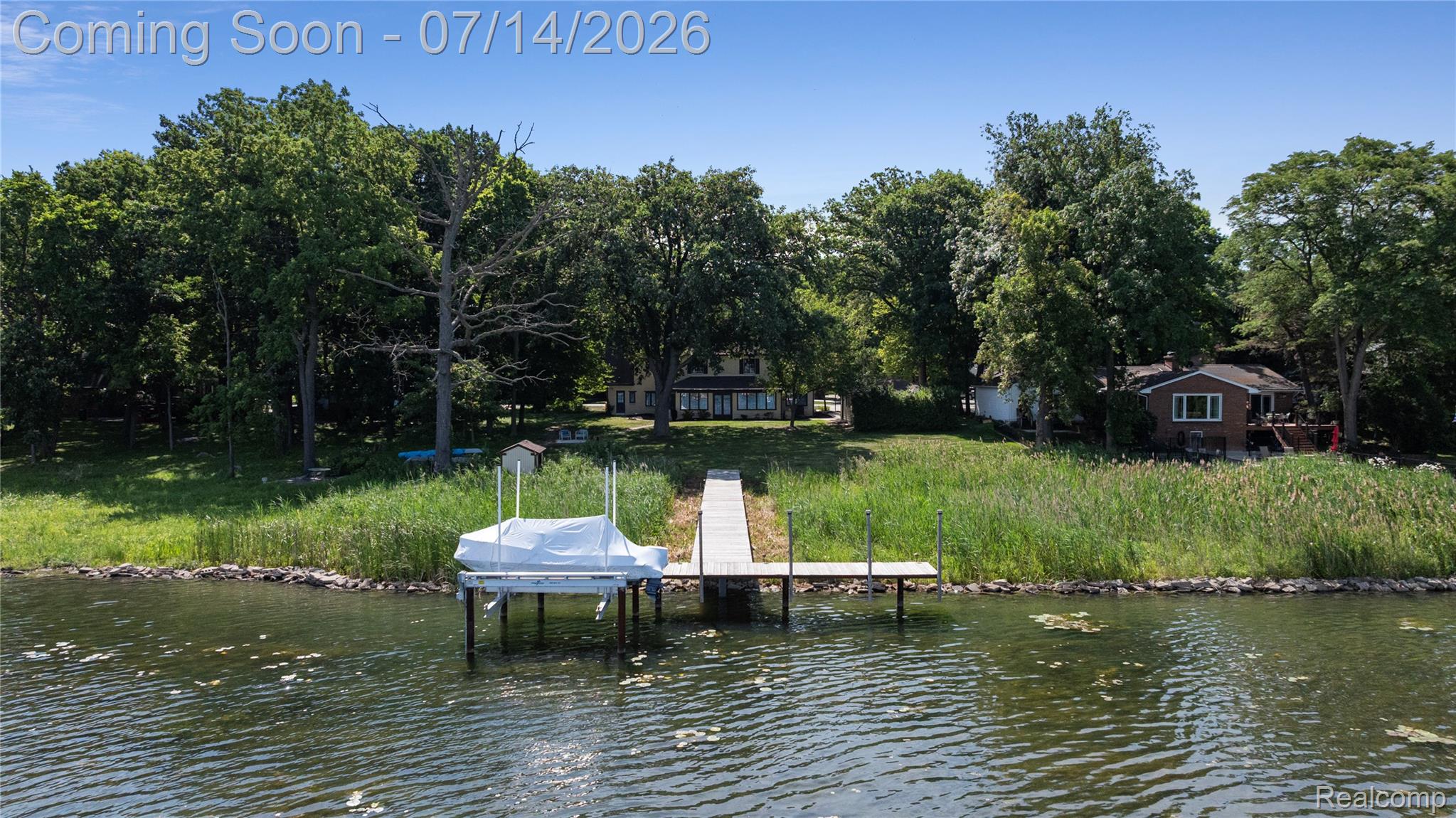 18460 Meridian Road Grosse Ile, MI 48138 - Photo 46 of 50 Dock