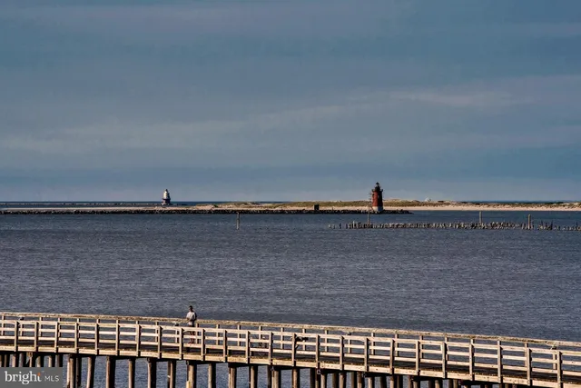 a view of a lake and outdoor space