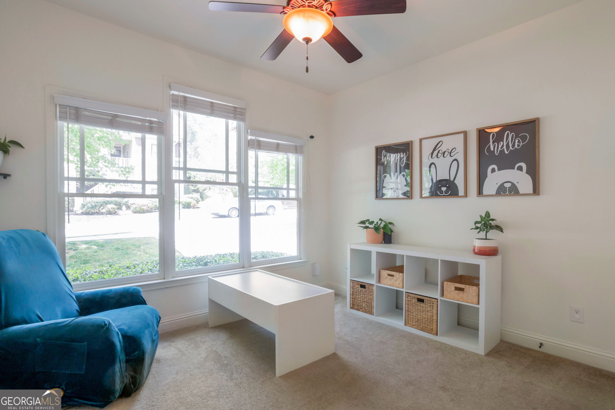 2524 Kickerillo Way Southeast Atlanta, GA 30316 - Photo 12 of 50 a living room with furniture and a large window