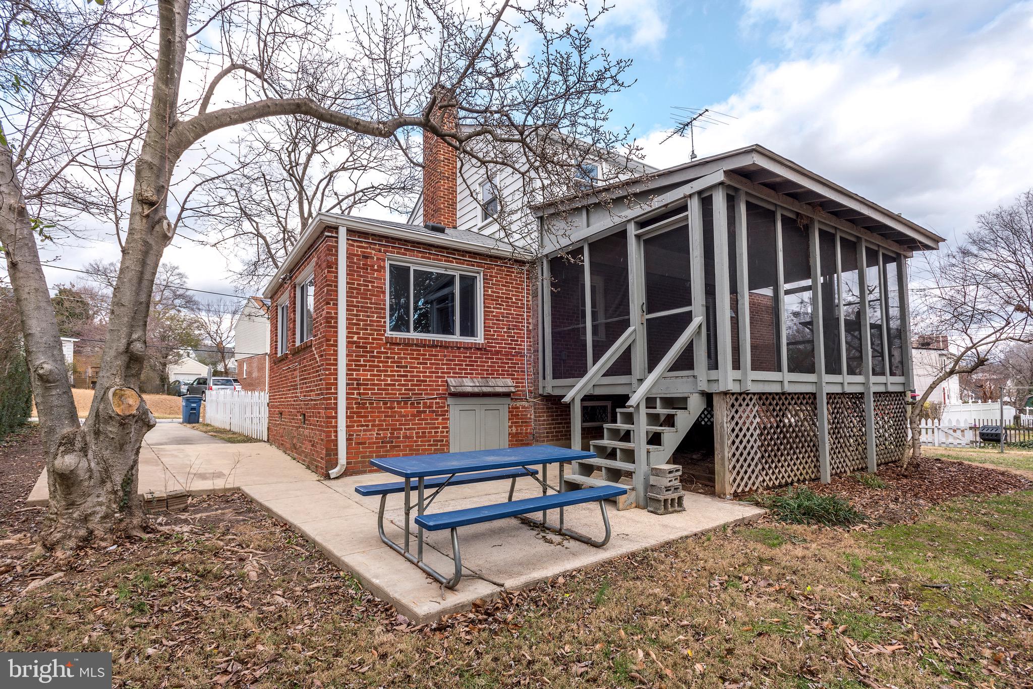 1507 Moffet Road Silver Spring, MD 20903 - Photo 3 of 55 rear view, end of driveway