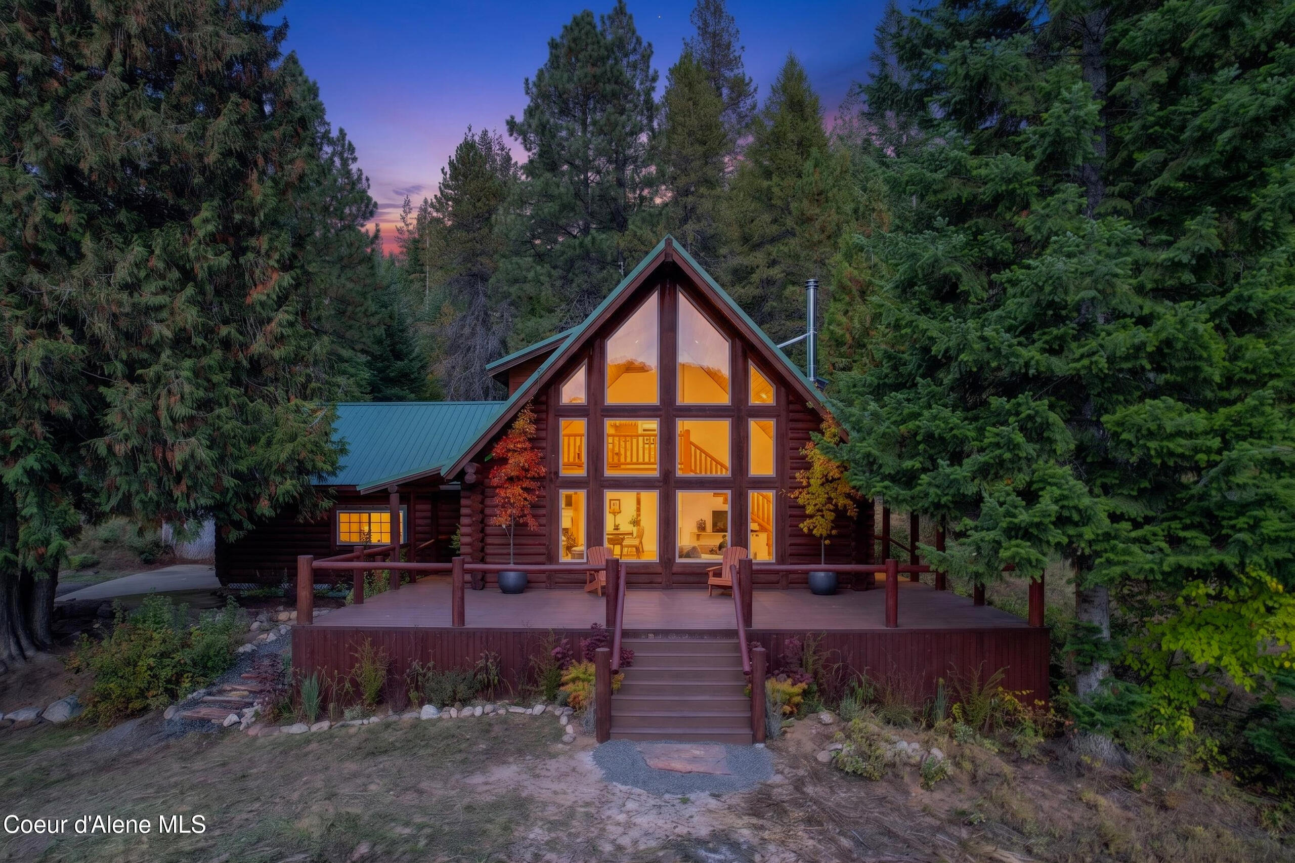 5101 North Riley Crk Road Sandpoint, ID 83864 - Photo 51 of 53 DJI_0298_twilight