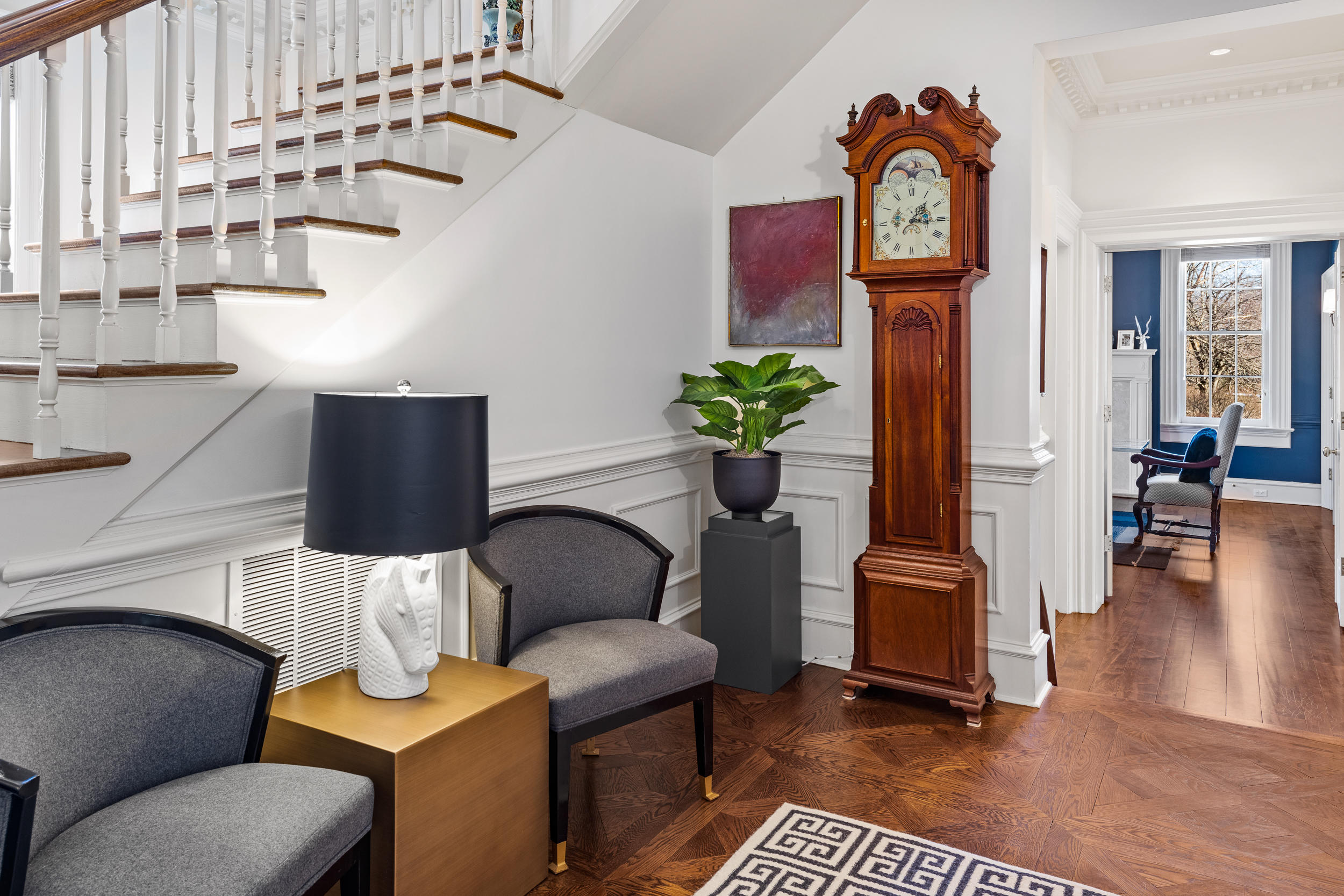 235 Brushy Ridge Road New Canaan, CT 06840 - Photo 19 of 28 a living room with furniture