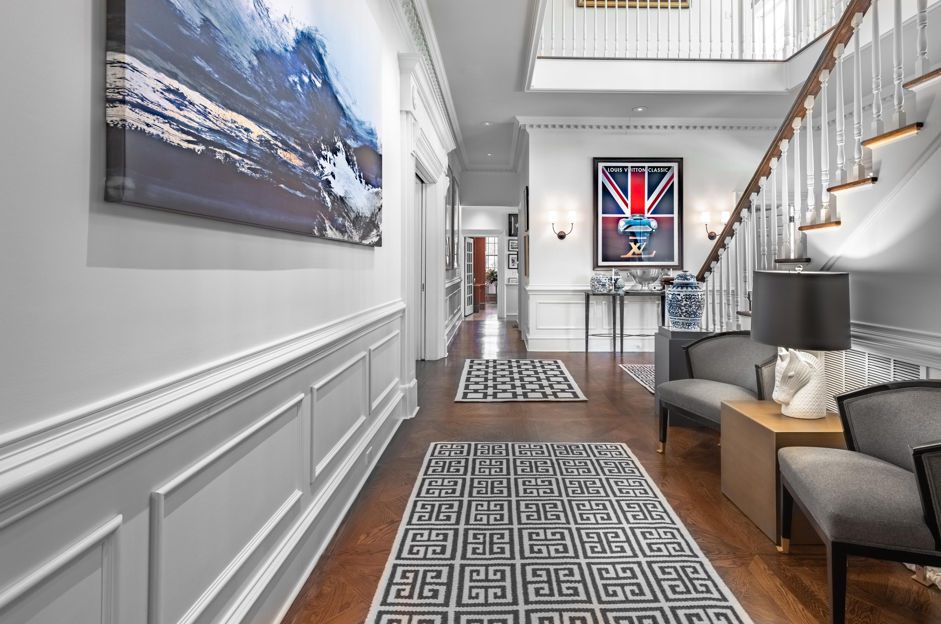 235 Brushy Ridge Road New Canaan, CT 06840 - Photo 7 of 28 a reading room with furniture and a rug