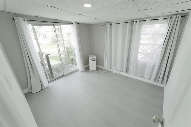 a view of water heater room