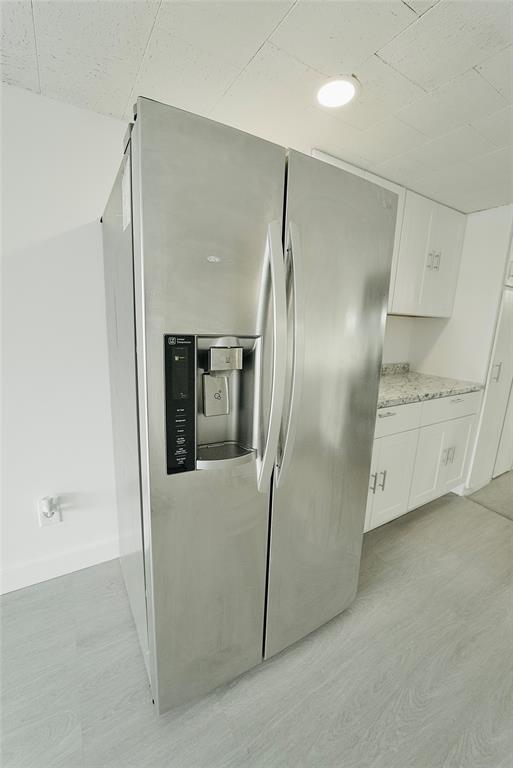 8520 Southwest 18th Court Davie, FL 33324 - Photo 47 of 48 a view of a refrigerator in kitchen and a glass window