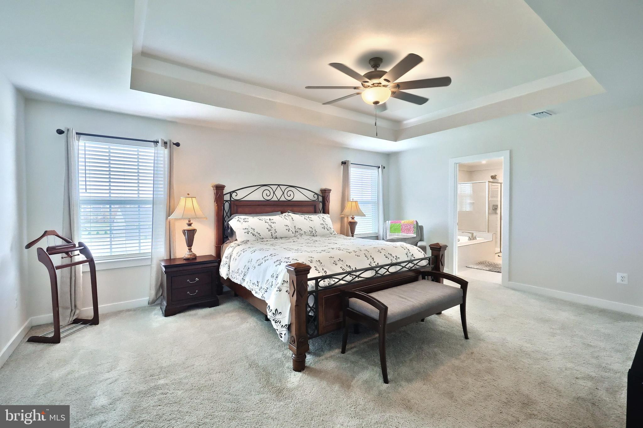 1480 Beck Mill Road Hanover, PA 17331 - Photo 23 of 71 a bedroom with a bed and a chandelier