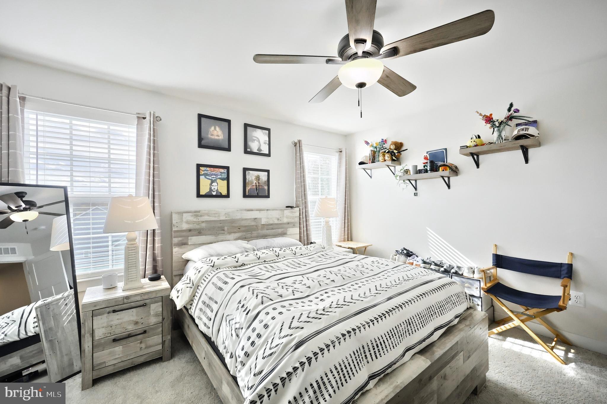 1480 Beck Mill Road Hanover, PA 17331 - Photo 35 of 71 a bedroom with a bed and ceiling fan