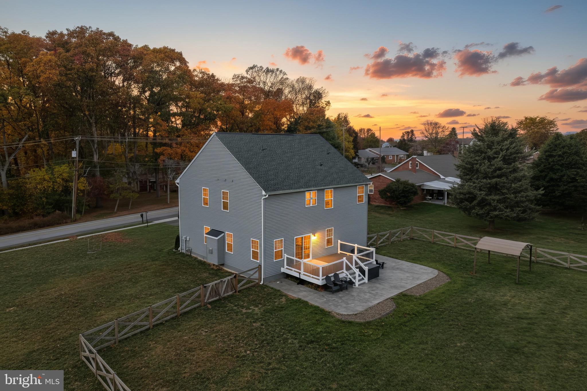 1480 Beck Mill Road Hanover, PA 17331 - Photo 50 of 71 a aerial view of a house with yard barbeque oven and outdoor seating