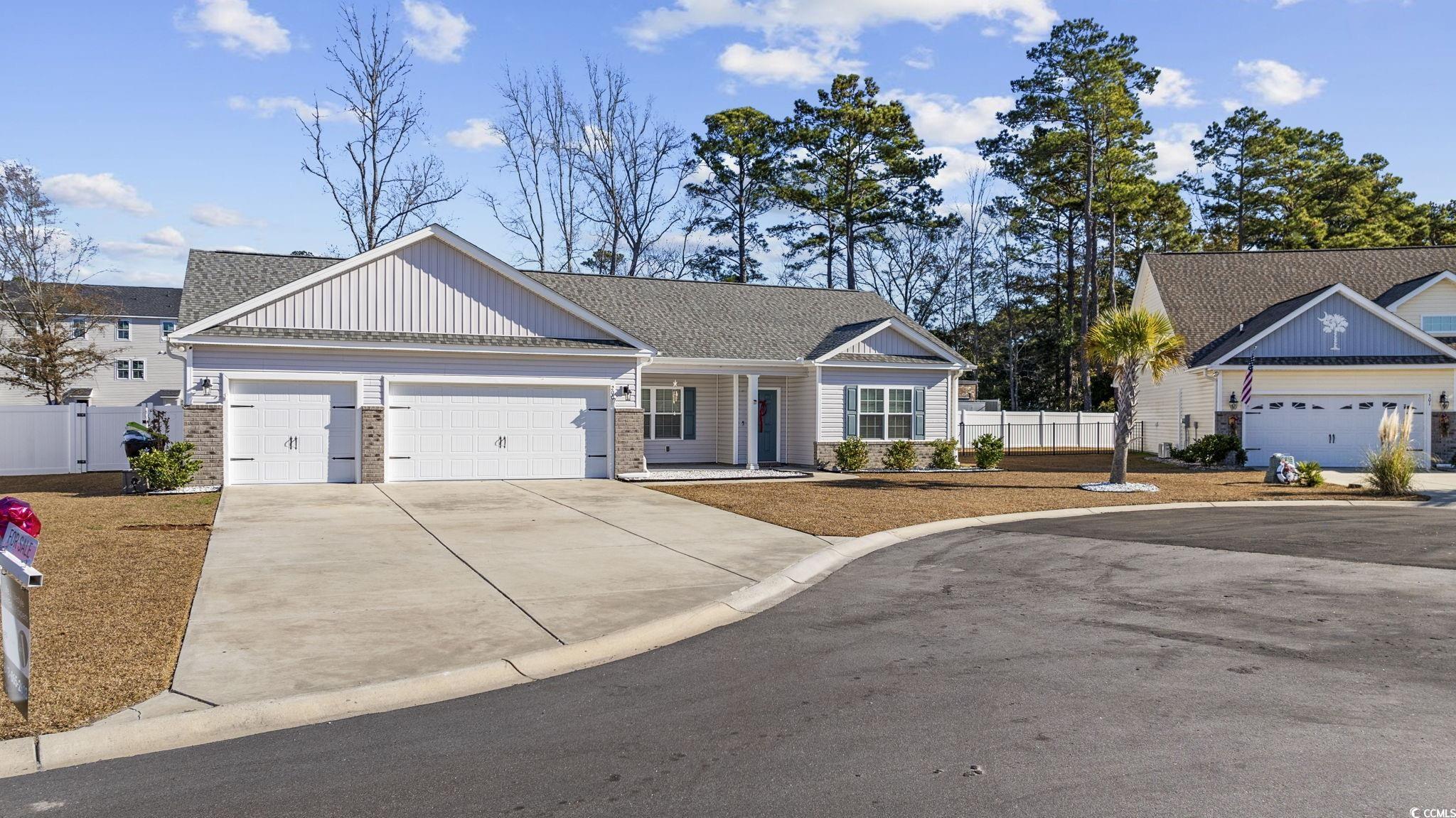 200 Obi Lane Surfside Beach, SC 29575 - Photo 3 of 40 Single story home with a garage