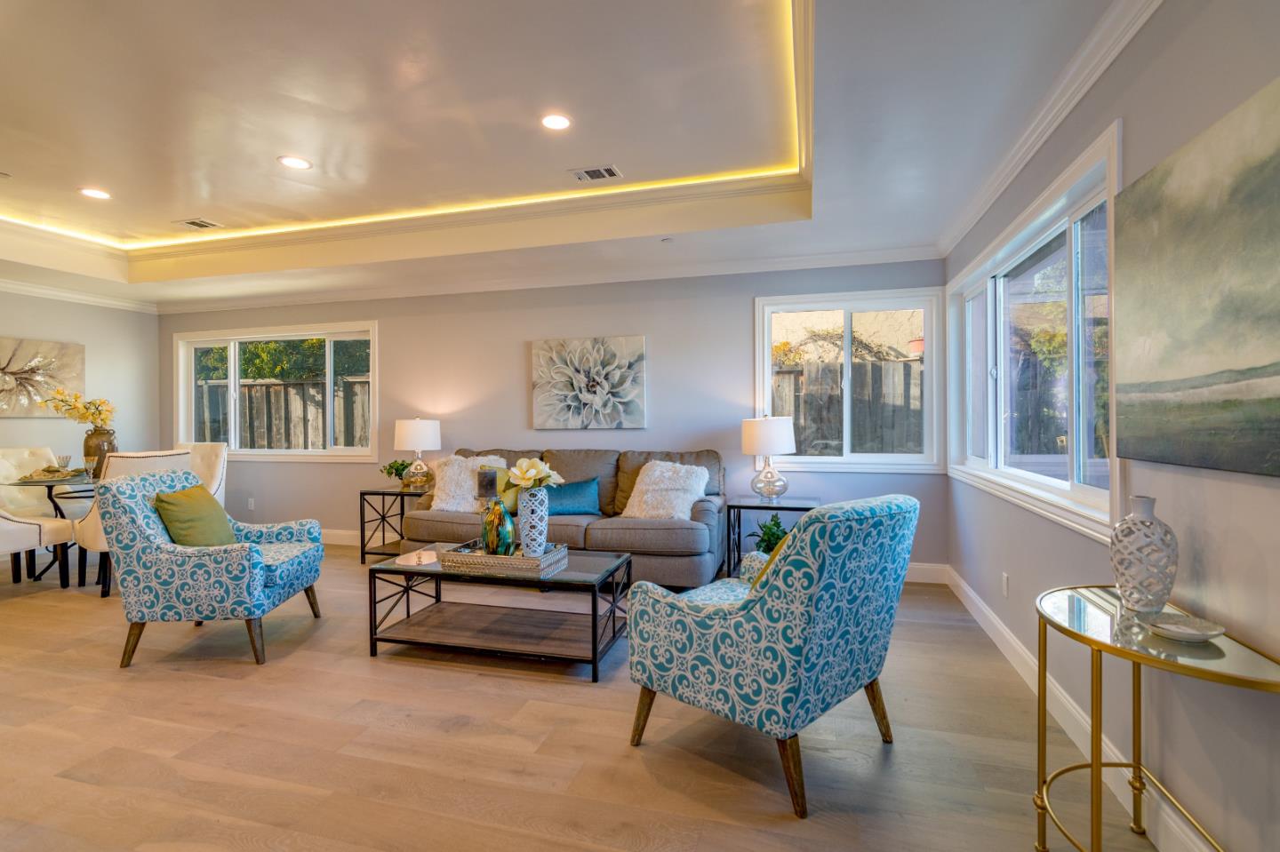 654 Malarin Avenue Santa Clara, CA 95050 - Photo 7 of 31 a living room with furniture and a large window