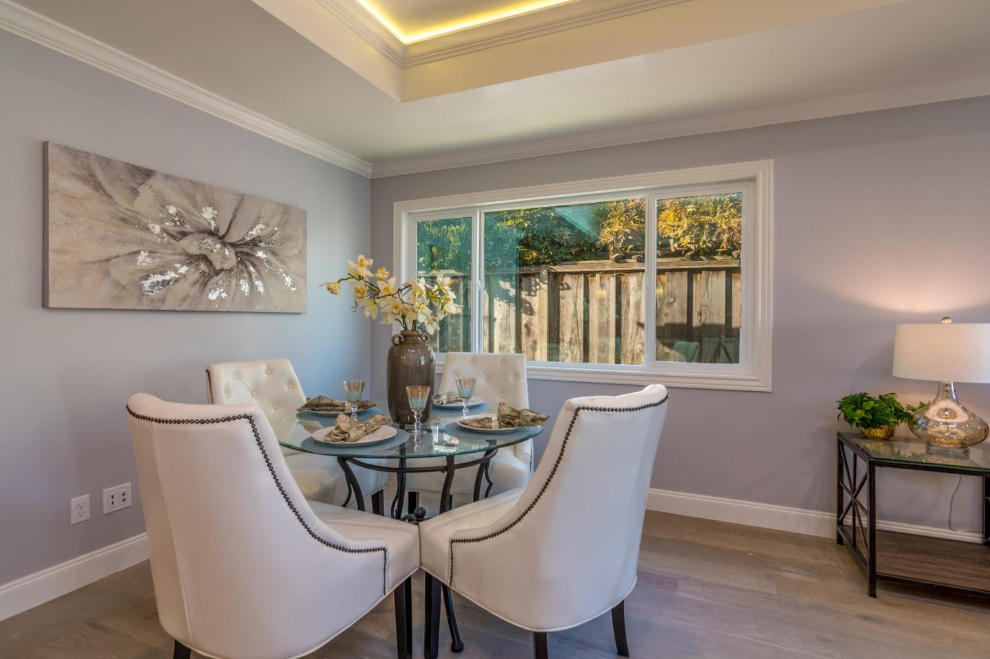 654 Malarin Avenue Santa Clara, CA 95050 - Photo 9 of 31 a view of a dining room with furniture window and outside view
