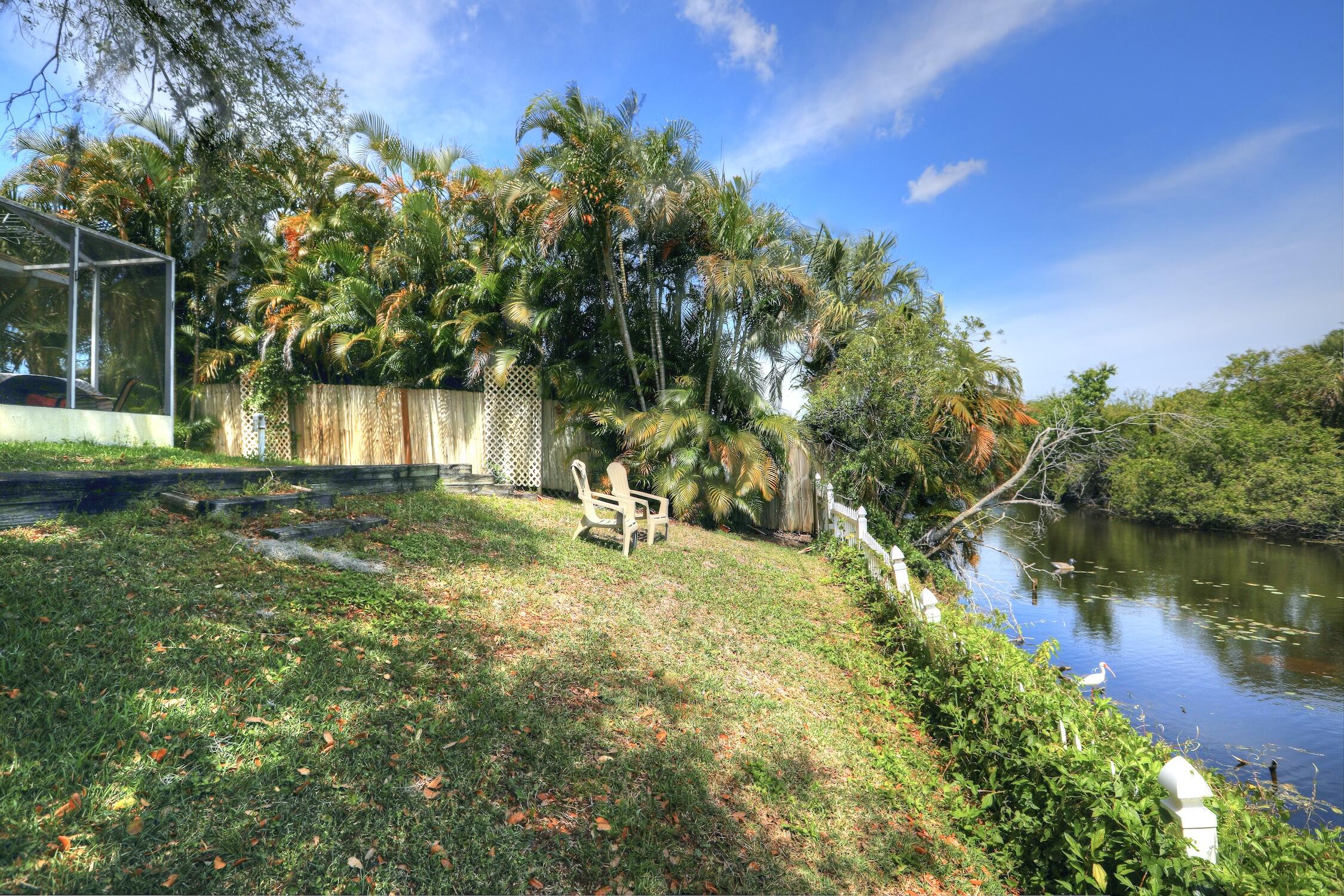 1245 George Street Sebastian, FL 32958 - Photo 7 of 36 a view of a lake in front of house