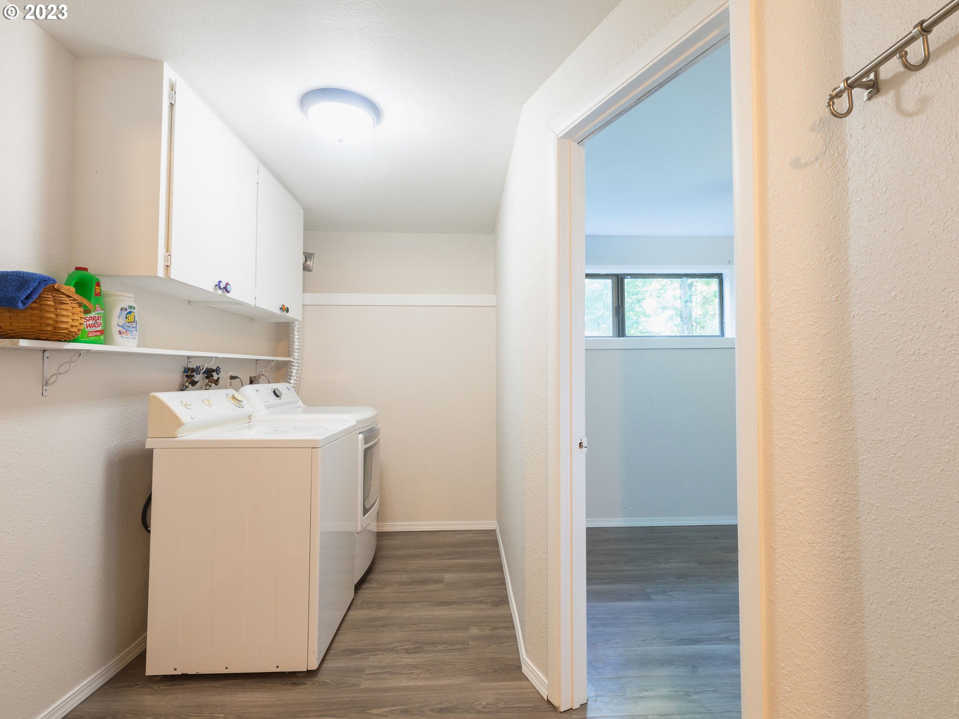 34609 Southeast Hurlburt Road Corbett, OR 97019 - Photo 36 of 48 a utility room with a sink washer and dryer