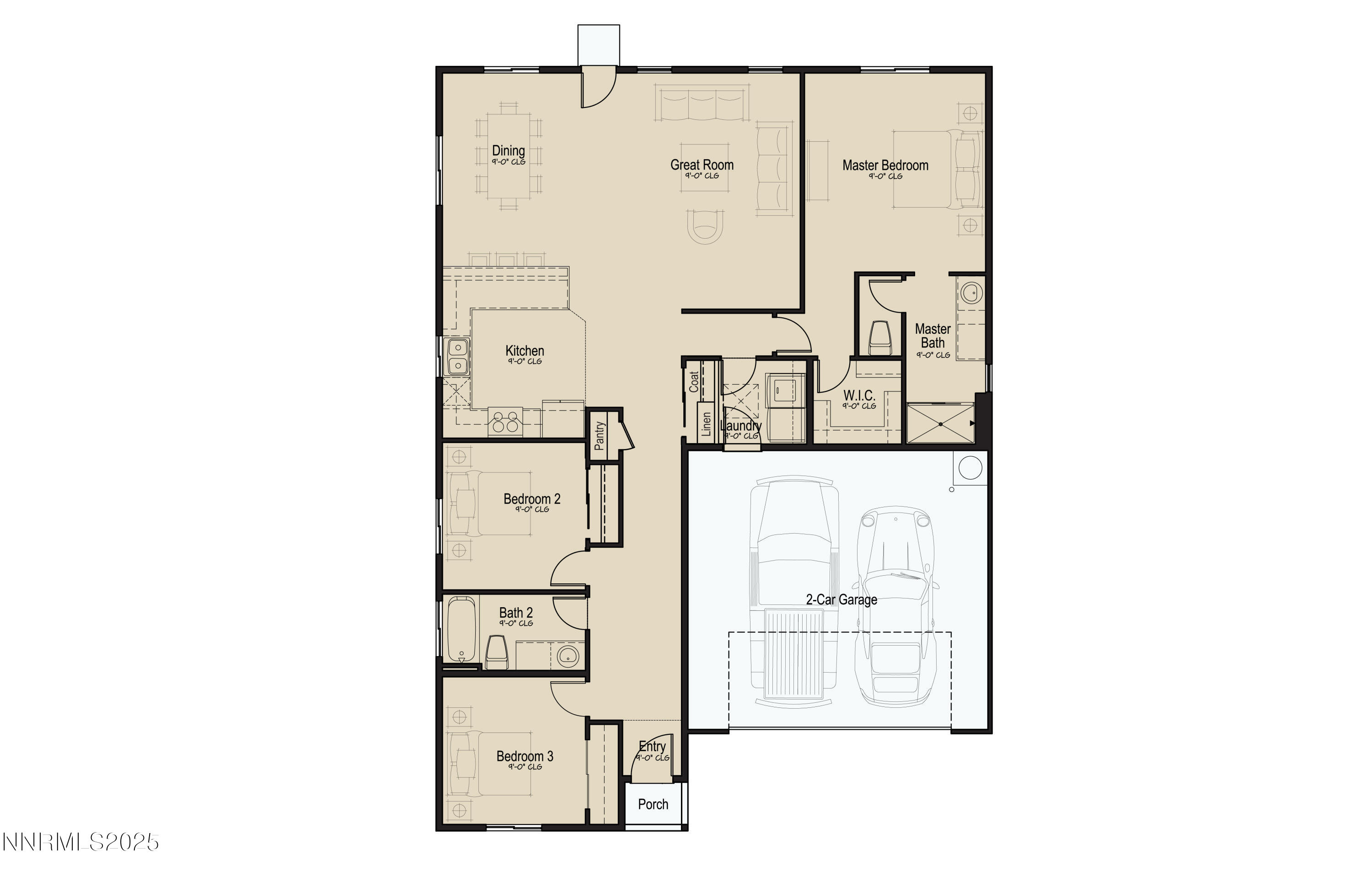 3466 Payton Way Fernley, NV 89408 - Photo 2 of 2 a picture of a wall with white walls