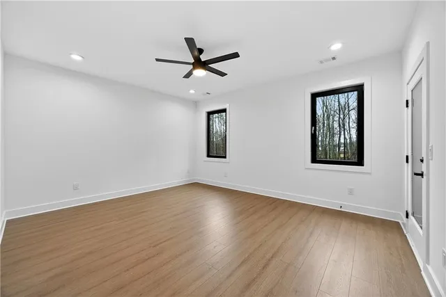 a house view with a outdoor space