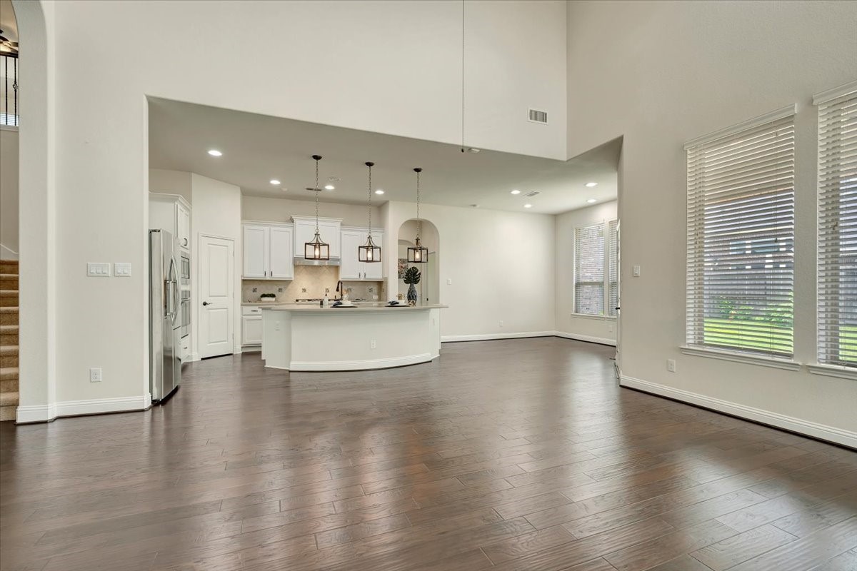 5410 Marble Acres Court Houston, TX 77059 - Photo 19 of 49 a view of kitchen with furniture and wooden floor