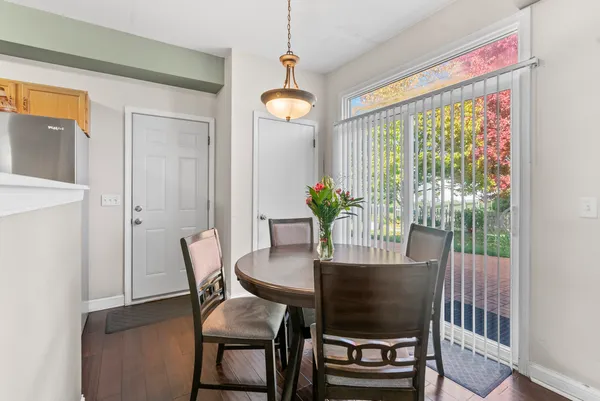 a kitchen with stainless steel appliances a stove sink and cabinets