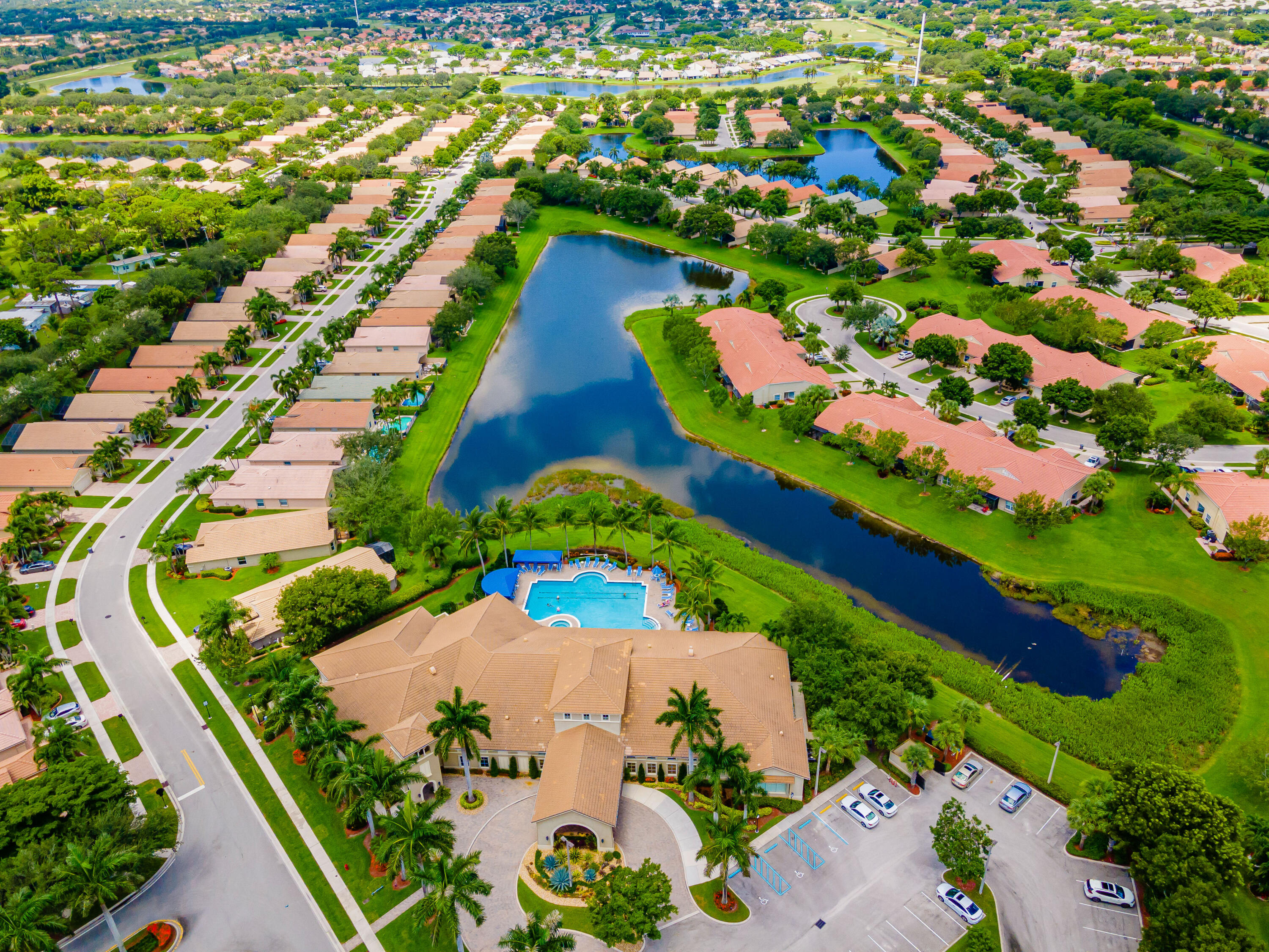 12047 Roma Road Boynton Beach, FL 33436 - Photo 37 of 39 Clubhouse aerial