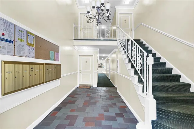 a view of an entryway