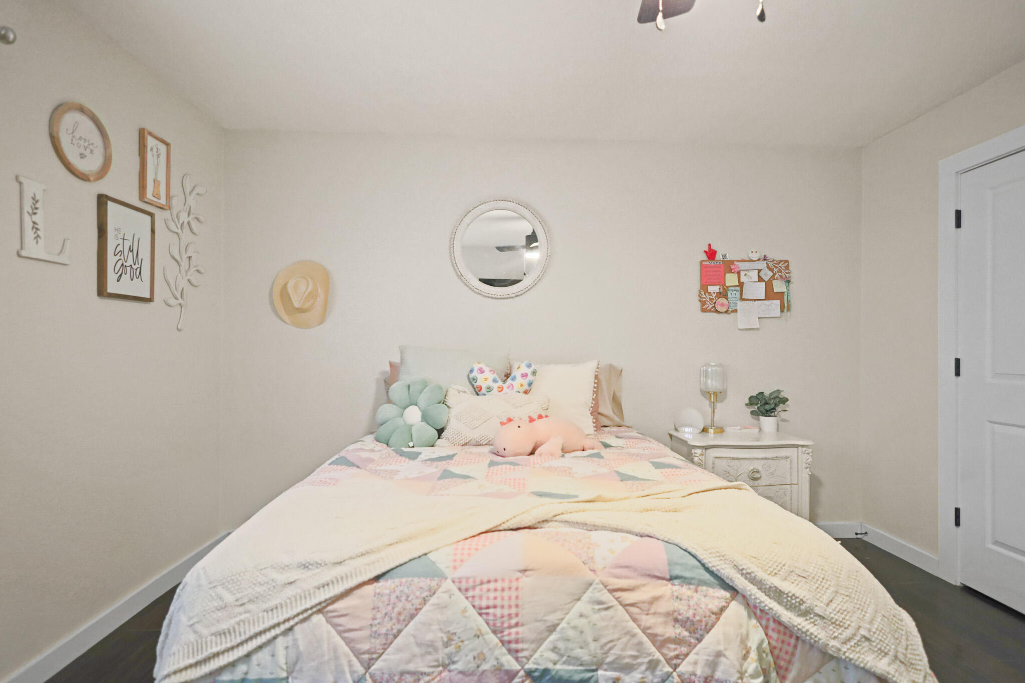 4302 42nd Street Lubbock, TX 79413 - Photo 48 of 67 a bedroom with a bed and a table