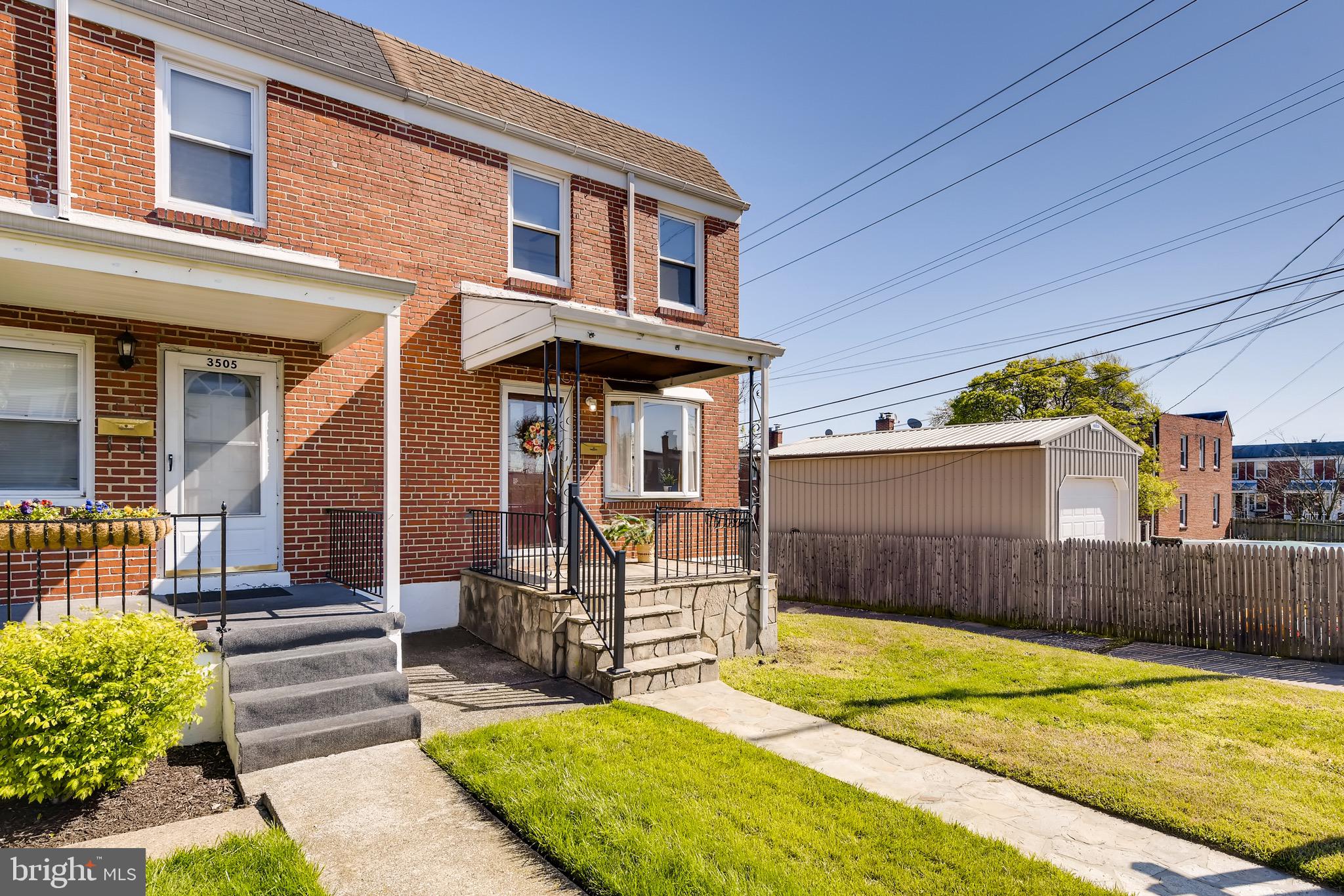 3507 Clarenell Road Baltimore, MD 21229 - Photo 3 of 28 Nice Front Porch.