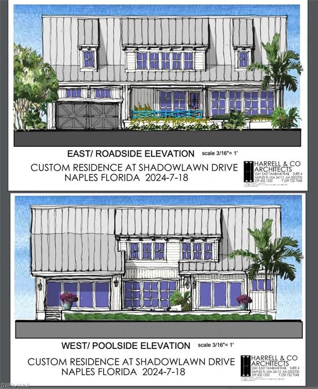 1063 Shadowlawn Drive Naples, FL 34104 - Photo 5 of 20 a black and white photo of a building