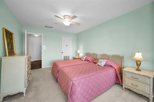 a view of a big room with wooden floor