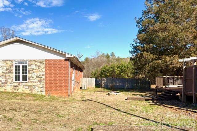5376 Rhoney Road Connelly Springs, NC 28612 - Photo 18 of 21 a front view of a house with a yard