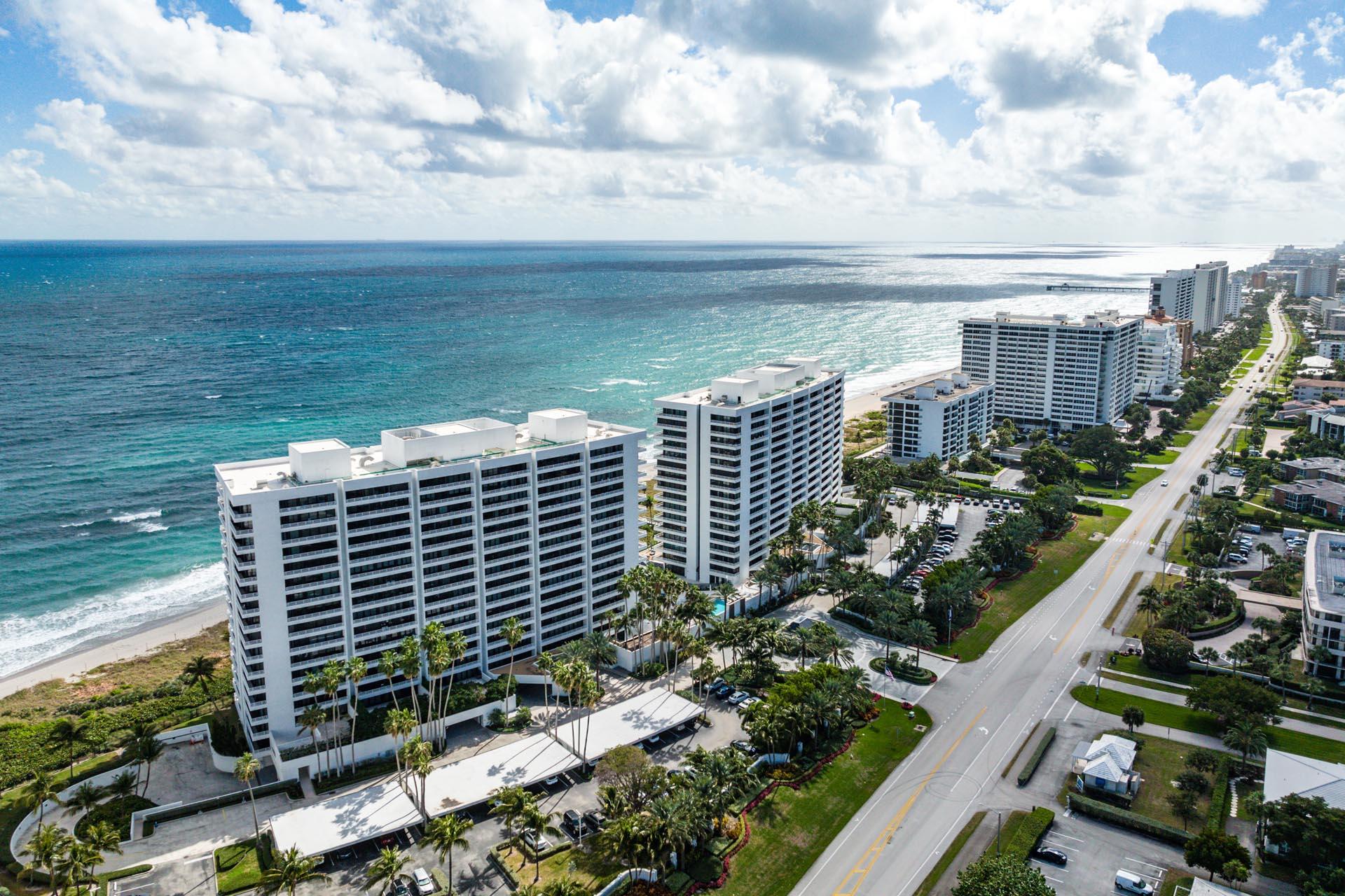 1400 South Ocean Boulevard, Unit 604 Boca Raton, FL 33432 - Photo 7 of 55 1400_South_Ocean_Blvd_Aerial_11