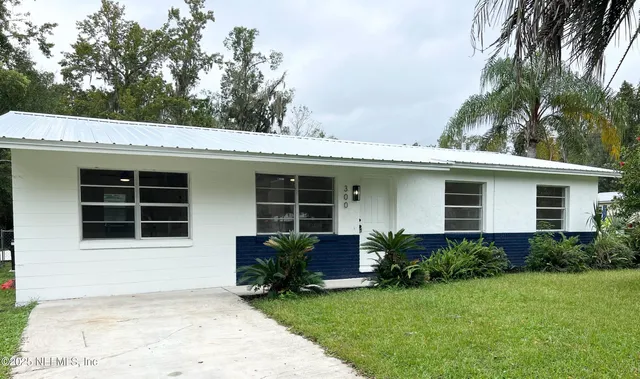 a view of a house with patio
