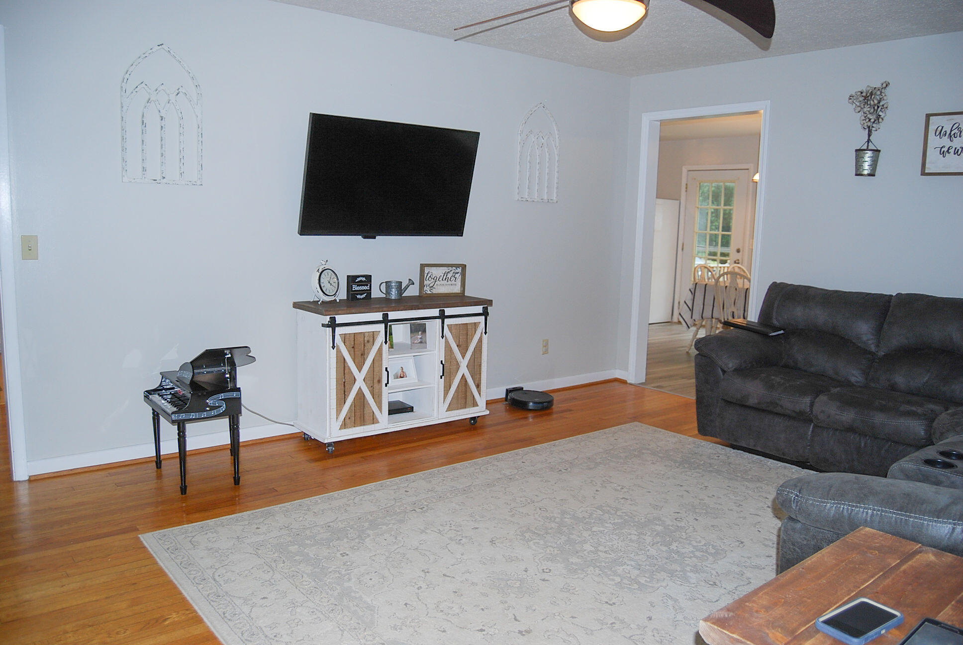 410 Mill Run Road Chatham, VA 24531 - Photo 21 of 34 a livingroom with furniture and a flat screen tv