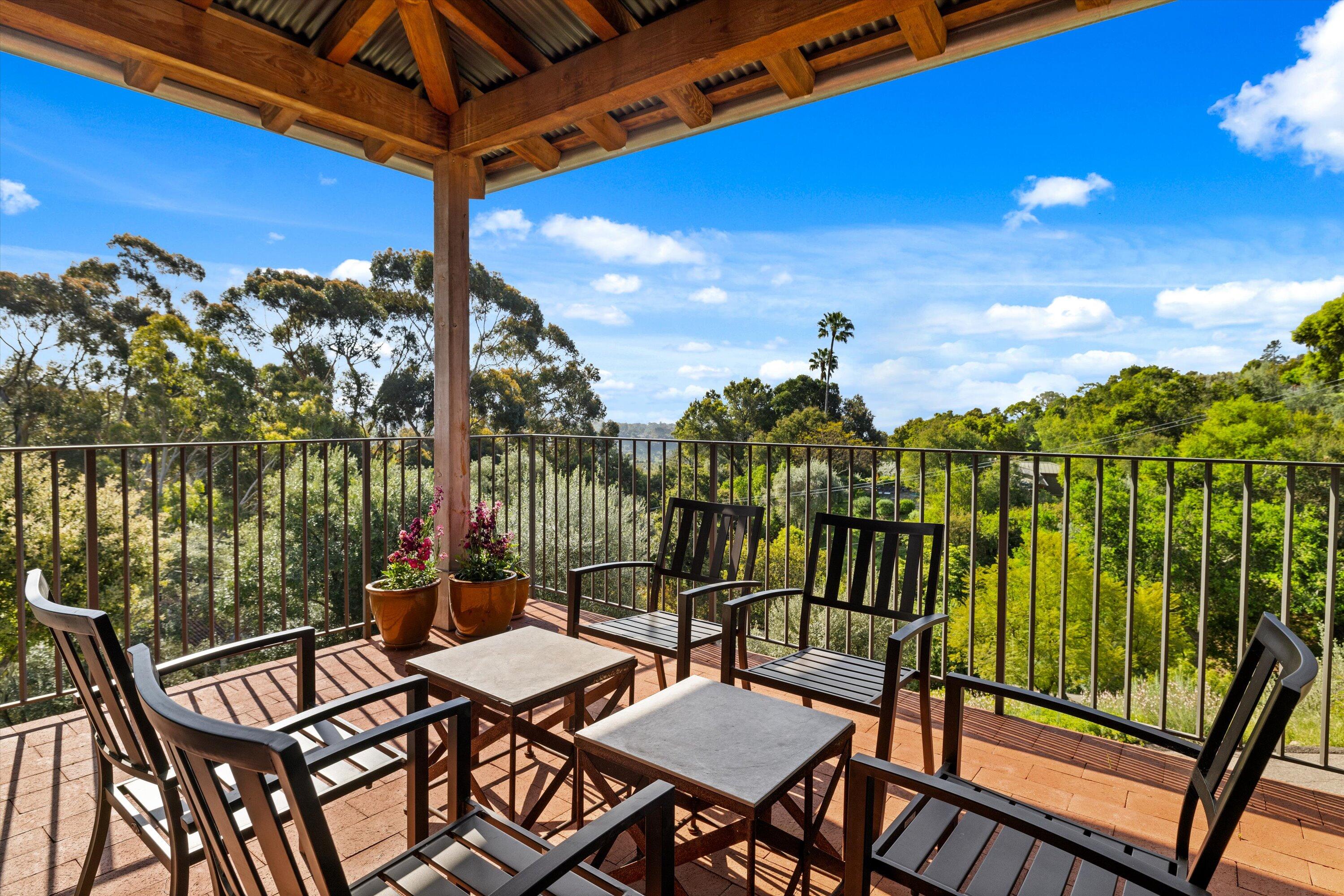 2600 Holly Road Santa Barbara, CA 93105 - Photo 16 of 70 Ocean Views from the Front Deck